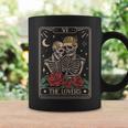 The Lovers Vintage Tarot Card Astrology Skull Horror Occult Astrology Coffee Mug Gifts ideas