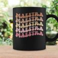 Maestra De Español Groovy Spanish Teacher Coffee Mug Gifts ideas