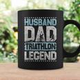 Marathon Husband Dad Triathlon Legend Triathlon Mens Gift For Women Coffee Mug Gifts ideas