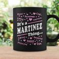 Martinez Surname Last Name Family Its A Martinez Thing Funny Last Name Designs Funny Gifts Coffee Mug Gifts ideas