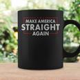 Masa Make America Straight Again American Us Flag Political Coffee Mug Gifts ideas