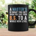 Masters Degree Graduation Funny Humor Quotes Gifts Students Coffee Mug Gifts ideas