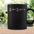 Math DDx 2X Differential Calculus Formula Equation Coffee Mug Gifts ideas
