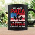 Mens Im A Dad Papa And A Veteran For Dad Fathers Day Grandpa 22 Coffee Mug Gifts ideas