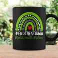 Mental-Health Matters End The Stigma Rainbow Boho Coffee Mug Gifts ideas