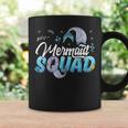 Mermaid Squad Party Mermaid Birthday Matching Set Family Coffee Mug Gifts ideas