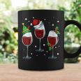 Merry Christmas Wine Lover Red White Alcoholic Drink Grapes Coffee Mug Gifts ideas