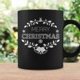 Merry Christmas Xmas Christian Cross Coffee Mug Gifts ideas