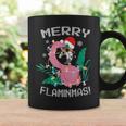 Merry Flaminmas Flamingo Lover Christmas Holiday Season Coffee Mug Gifts ideas