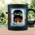 Messy Bun Bahamian Bahamas Flag Woman Girl Coffee Mug Gifts ideas