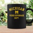 Michigan Video Espionage Coffee Mug Gifts ideas