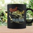 Mothers Day Funny Retro Reel Cool Mama Fishing Lover Gift For Womens Gift For Women Coffee Mug Gifts ideas