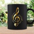 Music Note Gold Treble Clef Musical Symbol For Musicians Coffee Mug Gifts ideas
