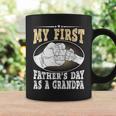 My First Fathers Day As A Grandpa Grandfather Fathers Day Coffee Mug Gifts ideas