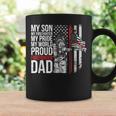 My Son My Firefighter My Pride Firefighter Dad Coffee Mug Gifts ideas