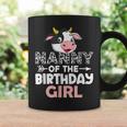 Nanny Of The Birthday Girl Cows Farm Cow Nanny Coffee Mug Gifts ideas