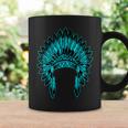 Native Ameircan Feather Headdress Pride Indian Chief Costume Coffee Mug Gifts ideas