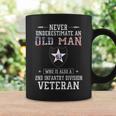 Never Underestimate A 2Nd Infantry Division Veteran Veteran Funny Gifts Coffee Mug Gifts ideas
