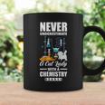 Never Underestimate A Cat Lady With A Chemistry Degree Gift For Womens Coffee Mug Gifts ideas