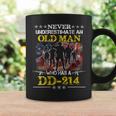 Never Underestimate An Old Man Who Has A Dd214 Alumni Gift Gift For Womens Coffee Mug Gifts ideas