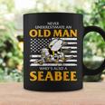 Never Underestimate An Old Man Whos Also A Seabee Coffee Mug Gifts ideas
