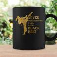 Never Underestimate Girl With Black Belt Fun Karate Graphic Karate Funny Gifts Coffee Mug Gifts ideas