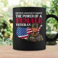 Never Underestimate The Power Of Female Veteran Cool Amazing Gift For Womens Coffee Mug Gifts ideas