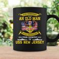 Never Underestimate Uss New Jersey Bb62 Battleship Coffee Mug Gifts ideas