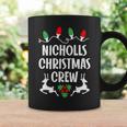 Nicholls Name Gift Christmas Crew Nicholls Coffee Mug Gifts ideas
