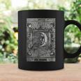 Occult The Moon Tarot Card Vintage Esoteric Horror Tarot Coffee Mug Gifts ideas