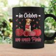 In October We Wear Pink Ribbon Labrador Breast Cancer For Women Coffee Mug Gifts ideas