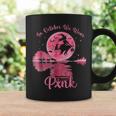 In October We Wear Pink Witch Breast Cancer Awareness Coffee Mug Gifts ideas