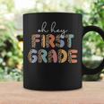 Oh Hey 1St First Grade Back To School Leopard For Teachers Coffee Mug Gifts ideas