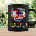 One Thankful School Counselor Hispanic Heritage Month Flags Coffee Mug Gifts ideas