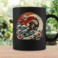 Opossum Japanese Wave Funny Vintage Possum Lover Coffee Mug Gifts ideas