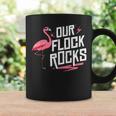 Our Flock Rocks Flamingo Mothers Day Funny Gift Coffee Mug Gifts ideas