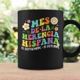 Hispanic Heritage Month Mes De La Herencia Hispana Groovy Coffee Mug Gifts ideas
