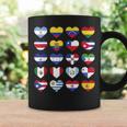 Hispanic Heritage Month Spanish-Speaking Countries Flags Coffee Mug Gifts ideas