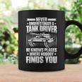 Panzer Tanker Never Underestimate A Tank Driver Coffee Mug Gifts ideas