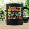 Peace Out 3Rd Grade Last Day Of School Graduation Teacher Coffee Mug Gifts ideas