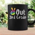 Peace Out 3Rd Grade Tie Dye Graduation Class Of 2023 Coffee Mug Gifts ideas