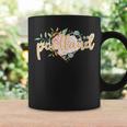 Portland Floral Heart Pink Watercolor Roses Coffee Mug Gifts ideas