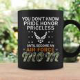 Pride Honor Priceless-Proud Air Force Mom Camouflage Army Coffee Mug Gifts ideas