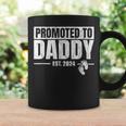 Promoted To Daddy Est 2024 Fathers Day First Time Dad Coffee Mug Gifts ideas