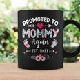 Promoted To Mommy Again 2023 Soon To Be New Mom Pregnancy Coffee Mug Gifts ideas