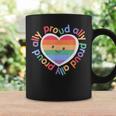 Proud Ally Lgbt Rainbow Heart | Gay Pride Sf Gay Pride Month Coffee Mug Gifts ideas