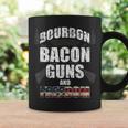 Proud Bourbon Bacon Guns Freedom Independence Day Coffee Mug Gifts ideas