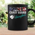 Proud Coast Guard Daughter With American Flag Gift Funny Gifts For Daughter Coffee Mug Gifts ideas