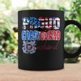 Proud Coast Guard Husband Patriotic Usa Flag Men Patriotic Funny Gifts Coffee Mug Gifts ideas