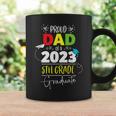 Proud Dad Of A Class Of 2023 5Th Grade Graduate Cute Heart Coffee Mug Gifts ideas
